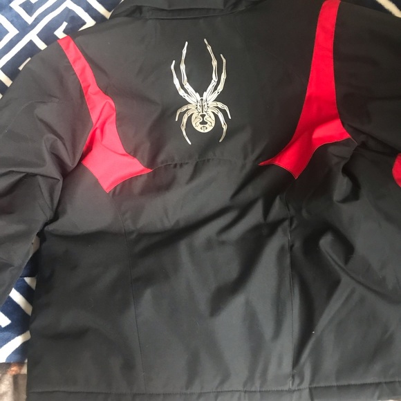 Boys Spyder Winter Coat Size 16 - Picture 3 of 3